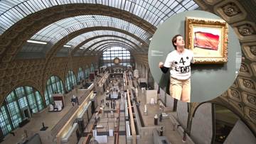 Skandal w paryskim muzeum. Ucierpiał najsłynniejszy obraz Moneta