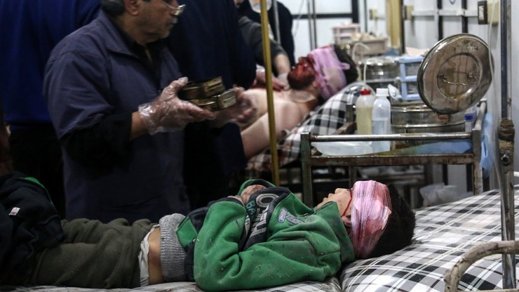 WHO: oznaki użycia środka paralityczno-drgawkowego w Syrii