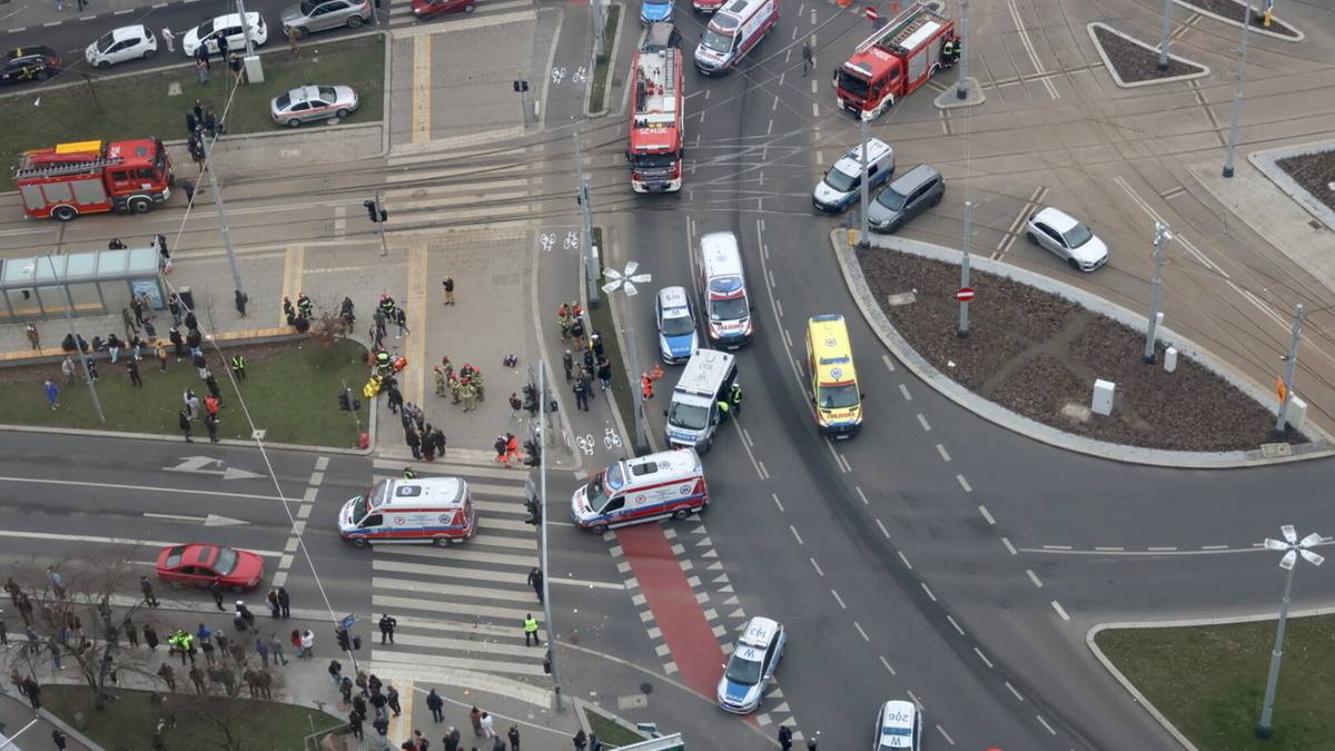 Wypadek w Szczecinie. Wzrosła liczba poszkodowanych przy Placu Rodła