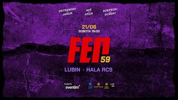 FEN 59 w Lubinie. Trzy starcia mistrzowskie na karcie walk!