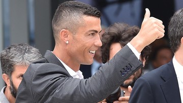 Juventus zaprezentował Cristiano Ronaldo. "Liczę, że mogę być szczęśliwą gwiazdą dla tego klubu"