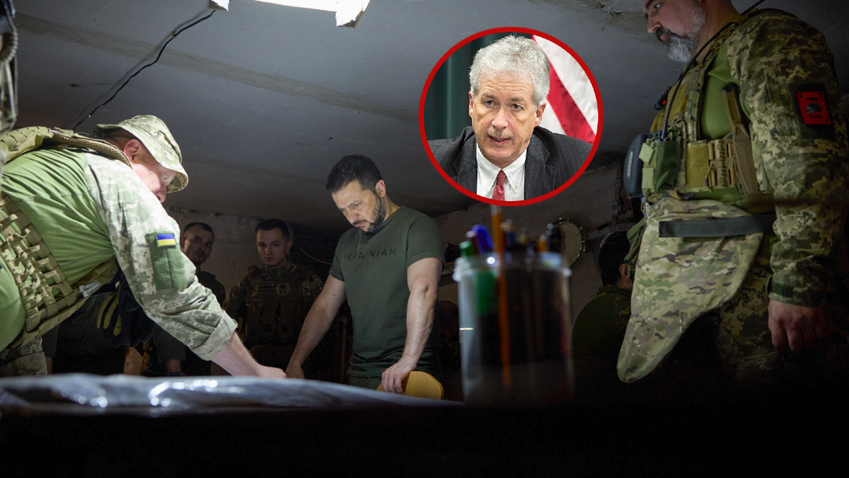 Tajna wizyta szefa CIA w Kijowie. William Burns zna plany ekipy Zełenskiego wobec Rosji