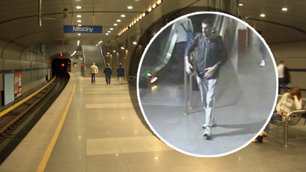 Warszawa. Niebezpieczny incydent w metrze. Policja szuka sprawcy