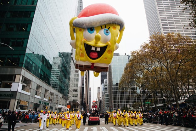 Nowojorska parada z okazji Święta Dziękczynienia