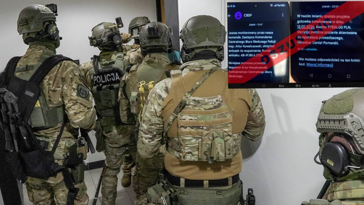 Podszywają się pod policję, piszą o gotówce. Uważaj, gdy dostaniesz takiego SMS-a