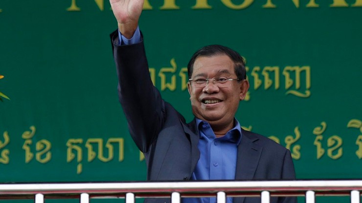 Nietypowy głos poparcia dla Trumpa. Wspiera go premier Kambodży