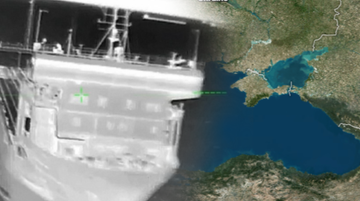 Ukraina uderza w rosyjską logistykę. Ostatni taki prom w cieśnienie Kerczeńskiej trafiony