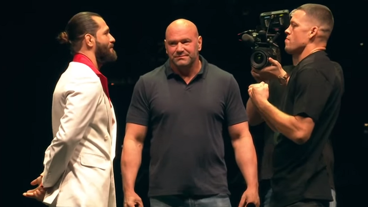 UFC 244: Pierwsze face to face Diaza i Masvidala (WIDEO)