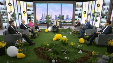 Spięcie w studiu Polsatu. 