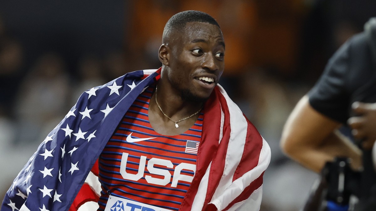 Grant Holloway obronił tytuł mistrza świata w biegu na 110 m ppł