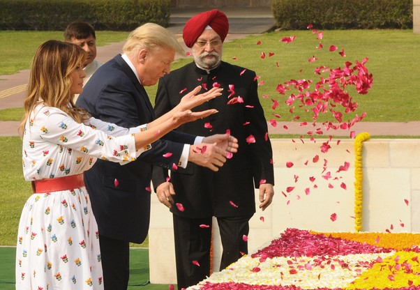 Wizyta Donalda Trumpa w Indiach