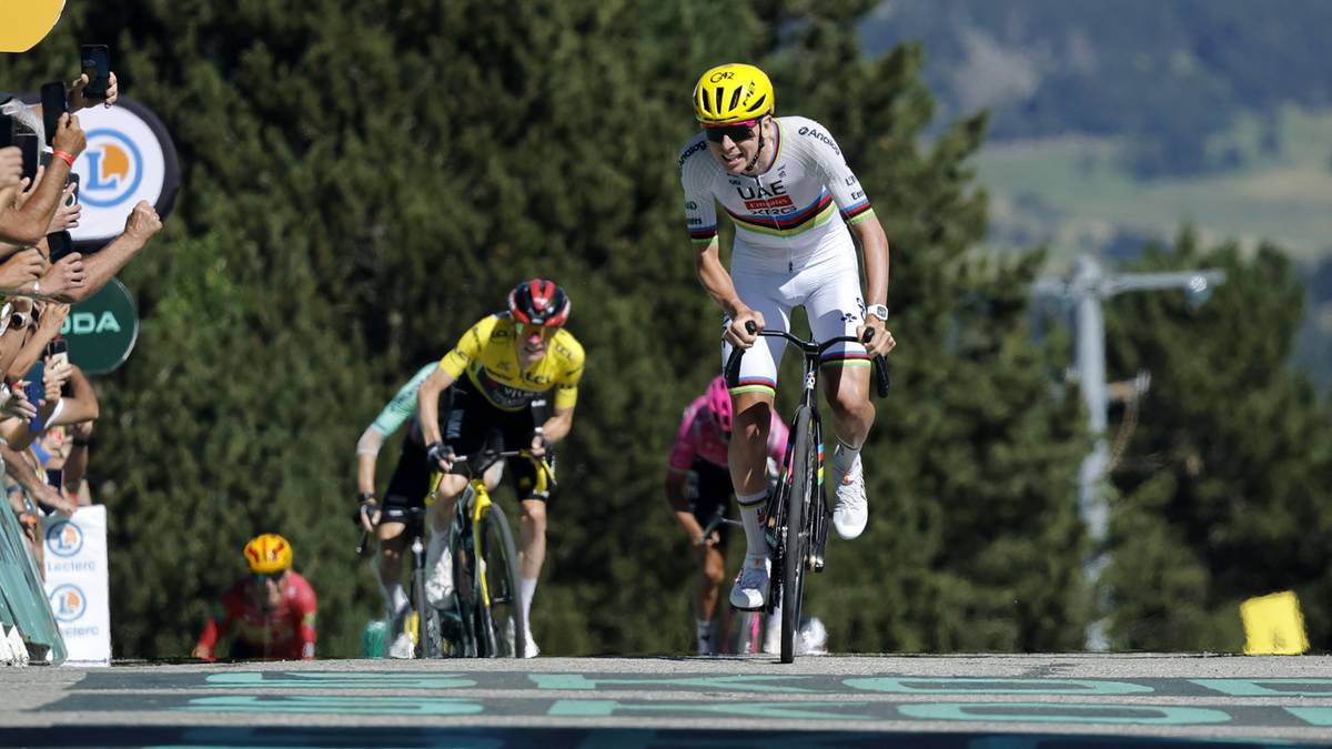 Pogacar wygrał trzeci etap Tour de France. Został liderem