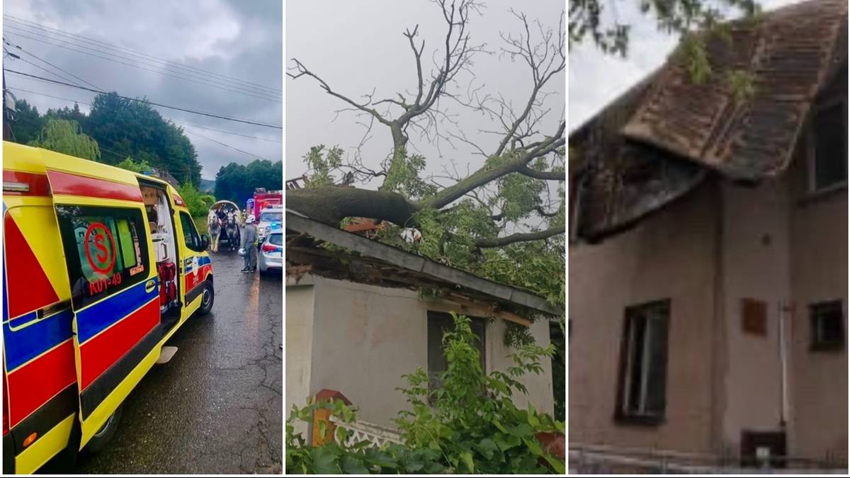 Groźne burze nad Polską. Setki interwencji służb, są ranni