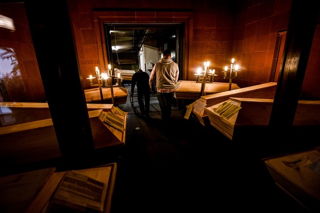 Krematorium w Saksonii nie nadąża ze spalaniem zwłok. COVID-19