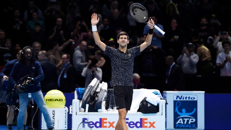 ATP Finals: Djokovic ma szansę na szósty tytuł