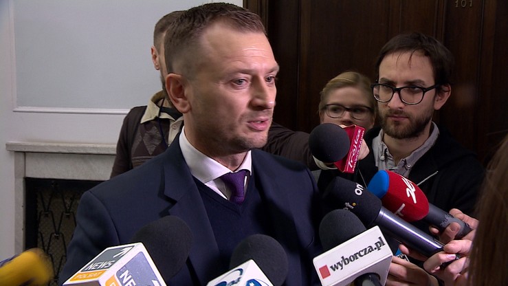"Co Pan tu robi". Nitras pyta ochroniarza Kaczyńskiego i zawiadamia marszałka Sejmu