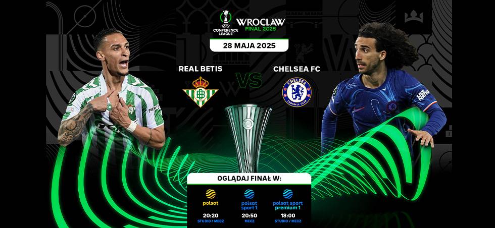 Telewizja Polsat odpowiadała za realizację telewizyjną i produkcję sygnału finału Ligi Konferencji UEFA