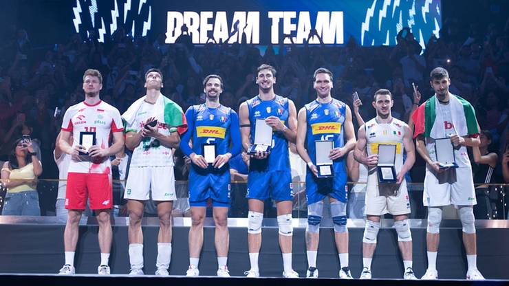 Najlepsi siatkarze mistrzostw świata! Trzech Polaków w prestiżowym gronie