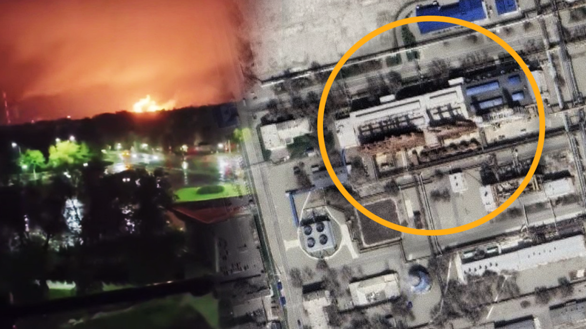 Zmasowany atak na Rosję. istotny zakład chemiczny w ogniu