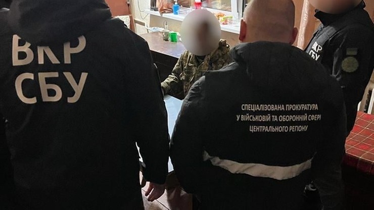 Wojna w Ukrainie. Porucznik ukraińskiej armii zatrzymany pod zarzutem kolaboracji z wrogiem