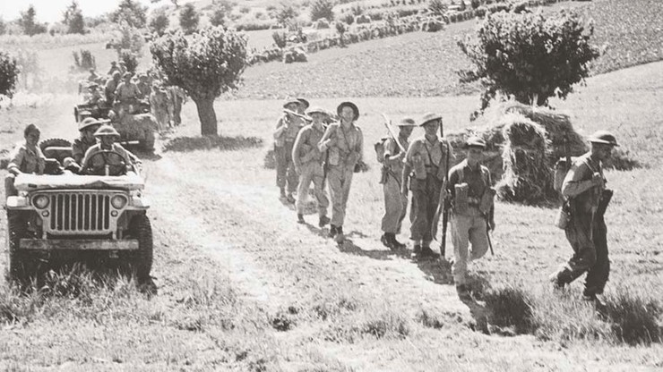 Lipiec 1944 r. Żołnierze II Korpusu Wojska Polskiego w kampanii pod San Paterniano