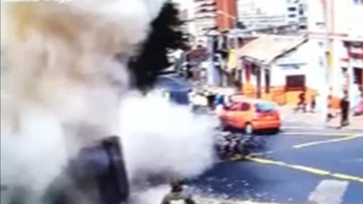 Wybuch podczas protestu przeciw walkom byków. Jedna osoba nie żyje