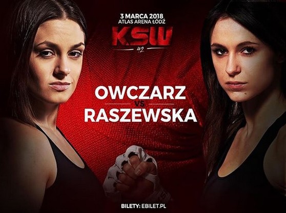 2018.01.24 Owczarz vs Raszewska na KSW 42