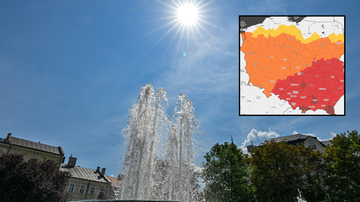 W pogodzie niespokojnie. IMGW ostrzega przed burzami i upałami