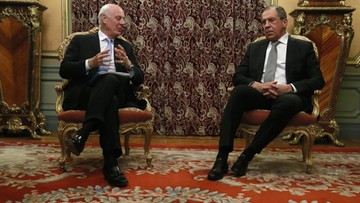 Wysłannik ONZ do Syrii spotkał się w Moskwie z Ławrowem