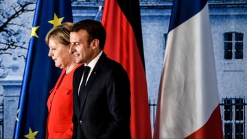 Merkel i Macron: chcą wspólnego budżetu strefy euro 