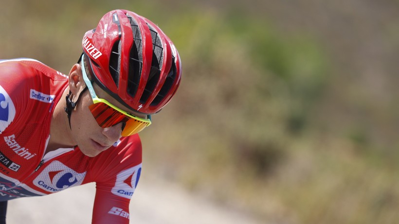 Vuelta a Espana: Remco Evenepoel wygrał etap i powiększył przewagę