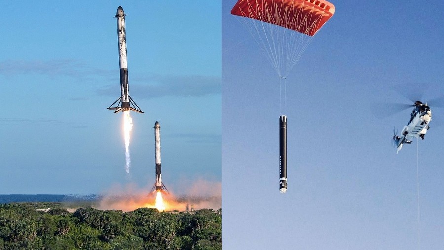 Fot. Rocket Lab / SpaceX.