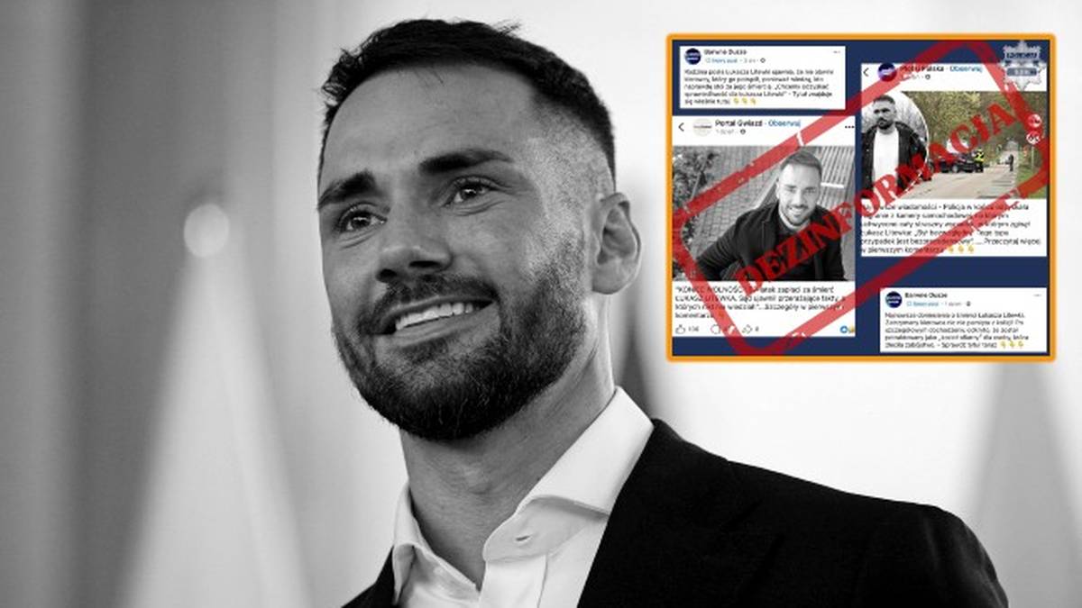 "Sensacyjne" informacje ws. wypadku Łukasza Litewki. Policja ostrzega
