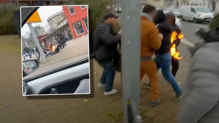 Niemcy: Mężczyzna płonął po tym, jak wybuchła jego zapalniczka