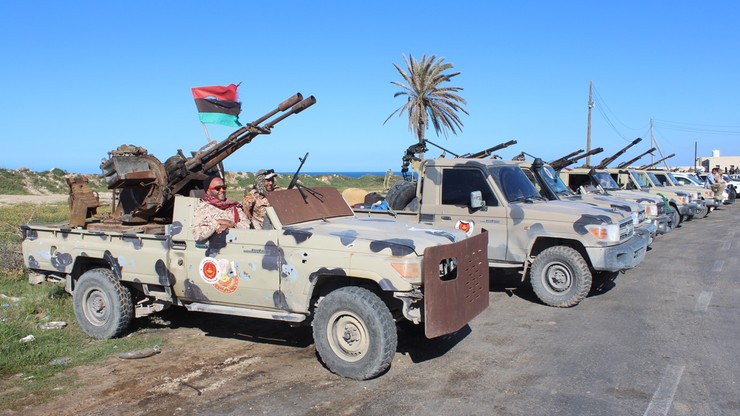 Libijska Armia Narodowa przeprowadziła nalot na Trypolis