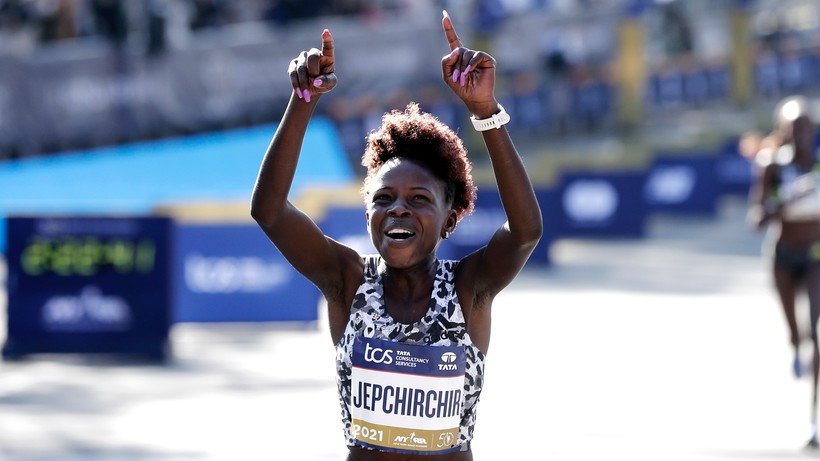 Maraton w Nowym Jorku: Najszybsi biegacze z Kenii