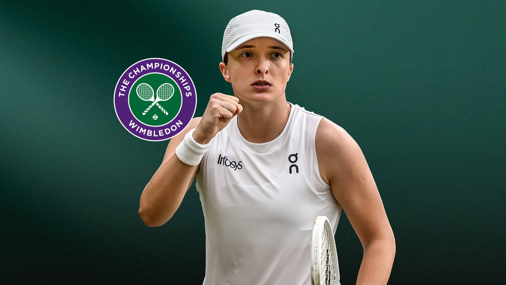 Wimbledon 2025: Iga Świątek i jej półfinałowy mecz w Polsacie