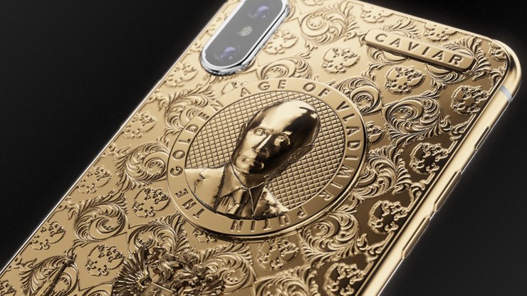 Luksusowe iPhone’y ku czci wyborczego zwycięstwa Putina. Golden Age i Black Alligatore