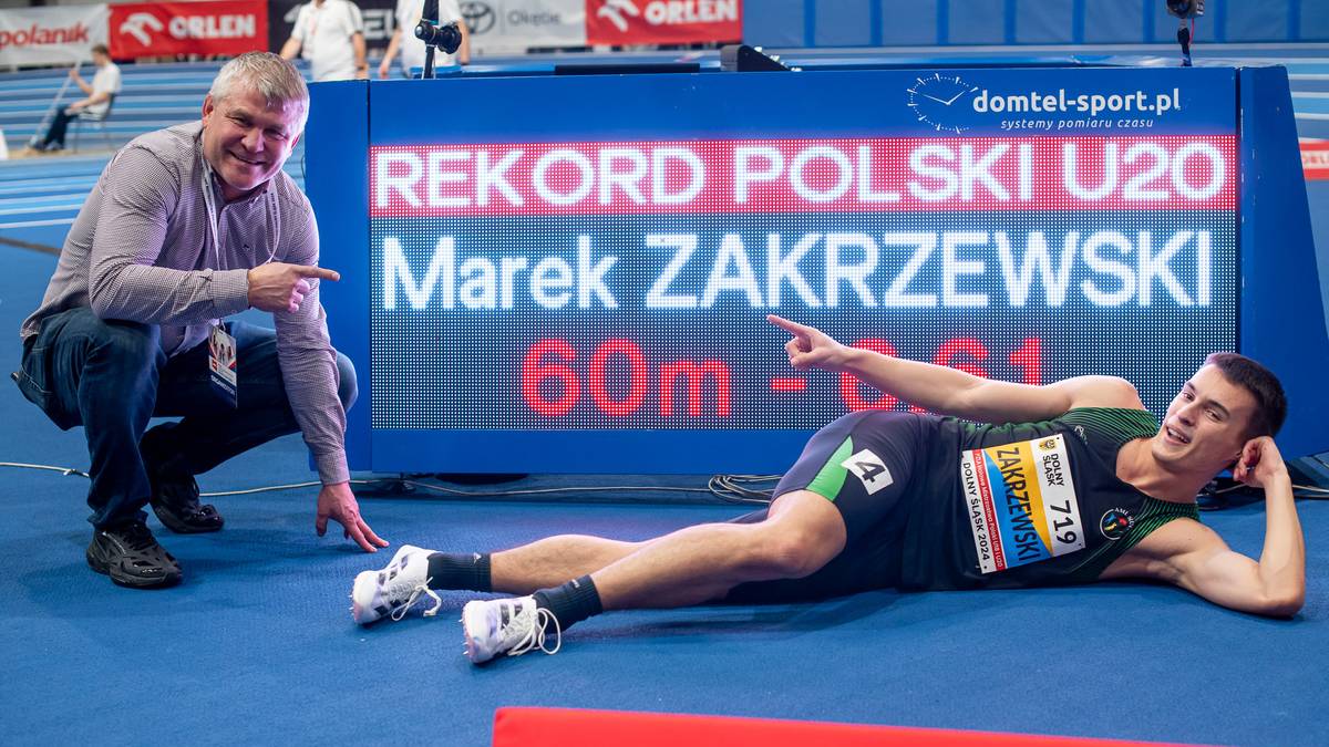 Co za występ 18-letniego sprintera! Rekord Polski pobity