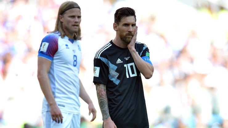 MŚ 2018: Islandczycy wywalczyli cenny punkt z Argentyną. Messi zmarnował karnego
