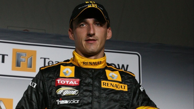 Kubica znowu testował bolid F1 (WIDEO)