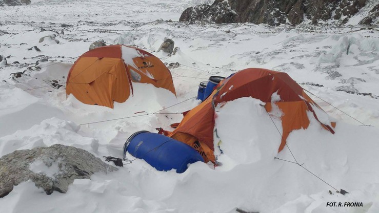 Wyprawa na K2. Kaczkan i Urubko wyruszyli w kierunku obozu trzeciego