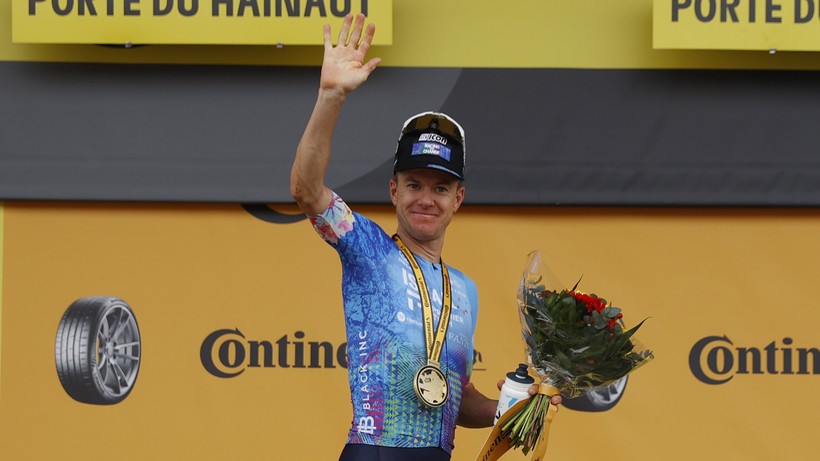 Tour de France: Clarke wygrał etap, van Aert utrzymał prowadzenie