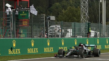 Lewis Hamilton najszybszy w Grand Prix Belgii
