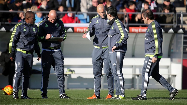 Pierwszy trening Zidane'a w roli trenera Realu Madryt (WIDEO)