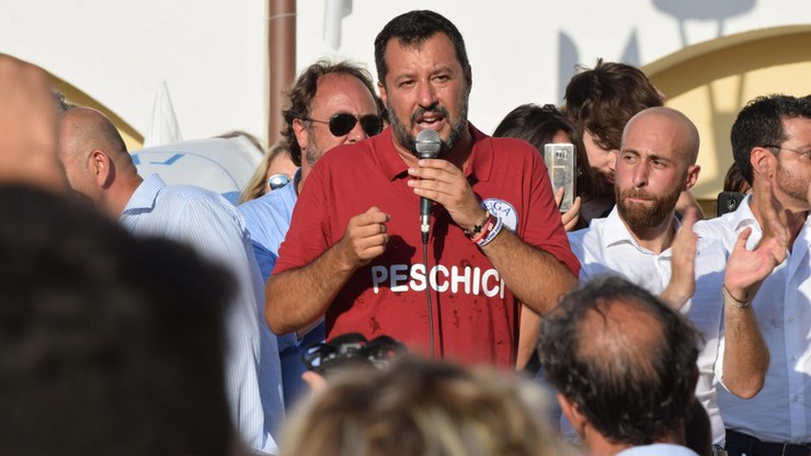 Kryzys rządowy we Włoszech. Salvini chce głosowania nad wotum nieufności dla premiera