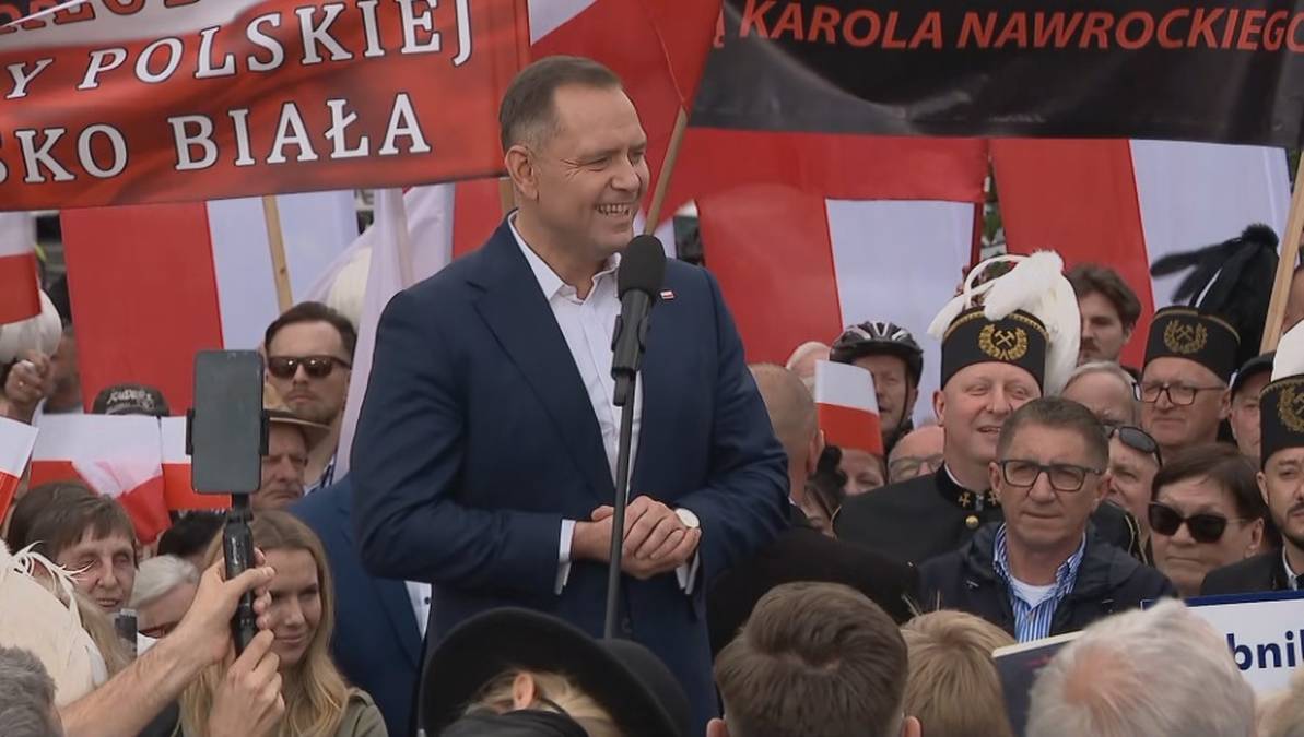 "Śmieszne i przerażające". Karol Nawrocki o sprawie Zorro z Tarnowa
