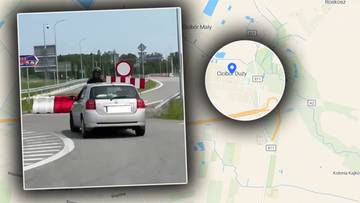 Chwile grozy na drodze wojewódzkiej 811 na Lubelszczyźnie. Po tym, jak motocyklista interweniował w sprawie kierowcy 