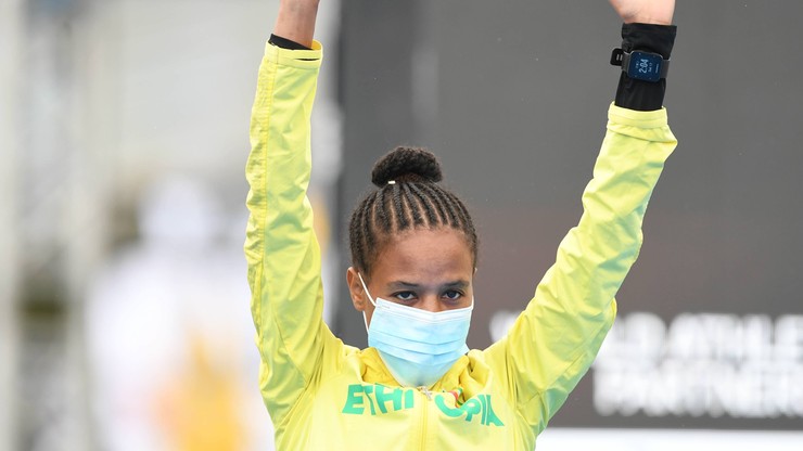 Etiopska biegaczka blisko rekordu świata w półmaratonie