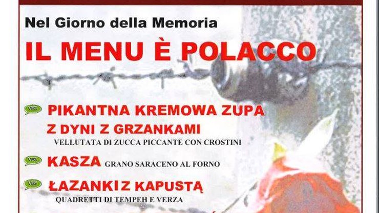 "Polska kolacja" z drutem kolczastym na menu. Protest przeciwko inicjatywie włoskiej restauracji